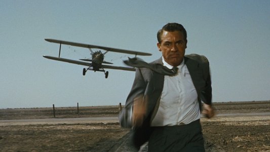 Famous plane attack scene from North by Northwest