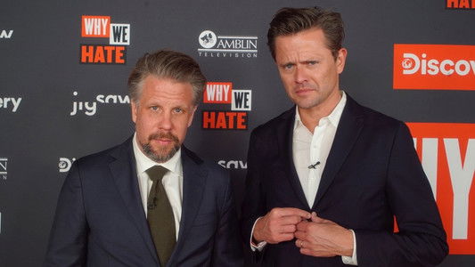 Filip and Fredrik meet Steven Spielberg - for a minute