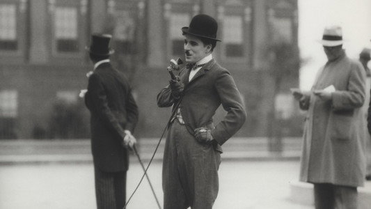 Chaplin et Les temps modernes, La voie du silence