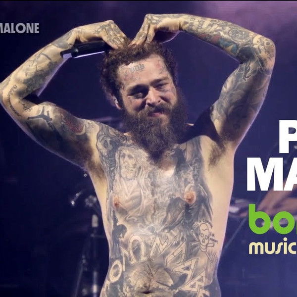 Post Malone live at Bonnaroo 2024