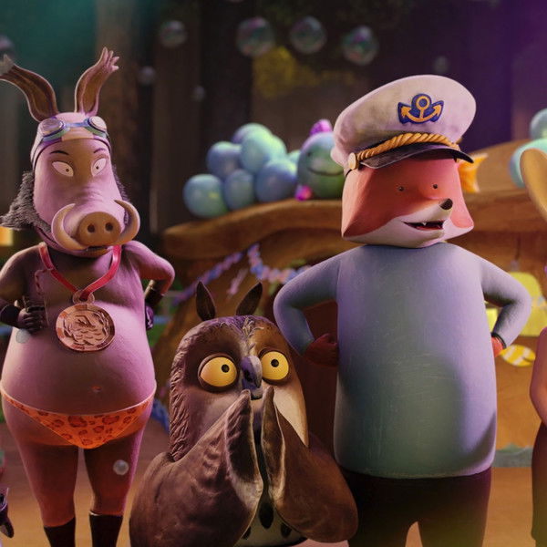 Fox and Hare Save the Forest