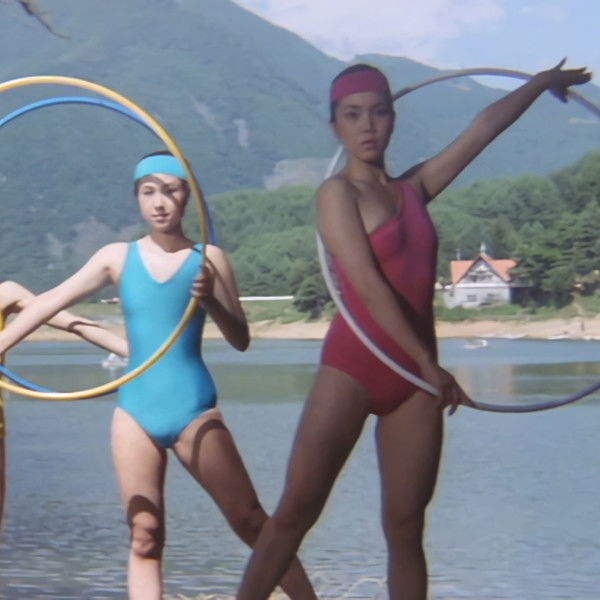 Female Gym Coach: Jump and Straddle