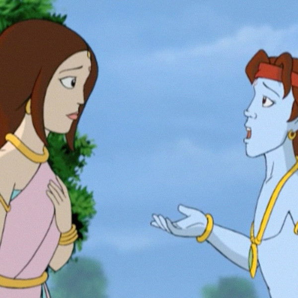 Krishna in Vrindavan