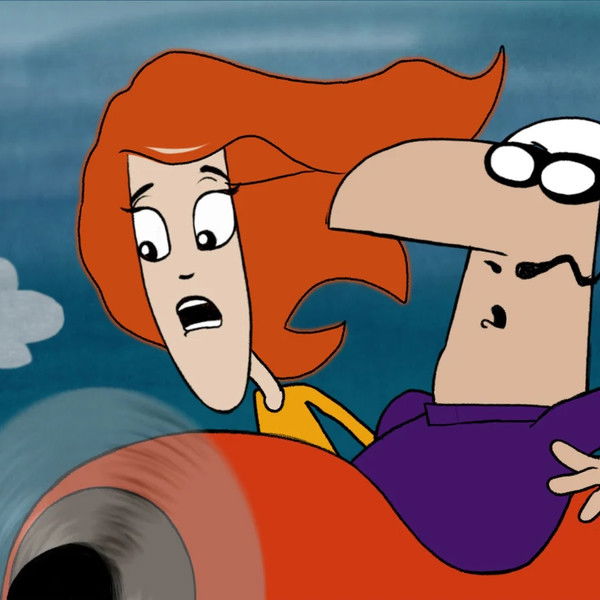 Kapteinen, piloten og sangerinnen