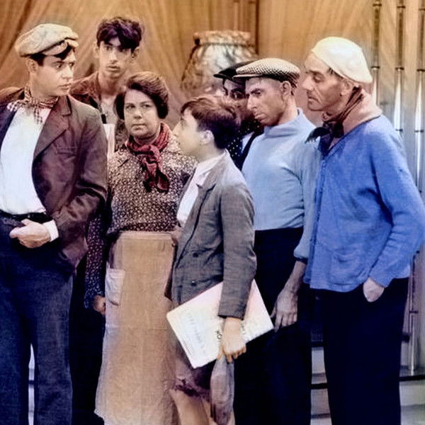 El canillita y la dama