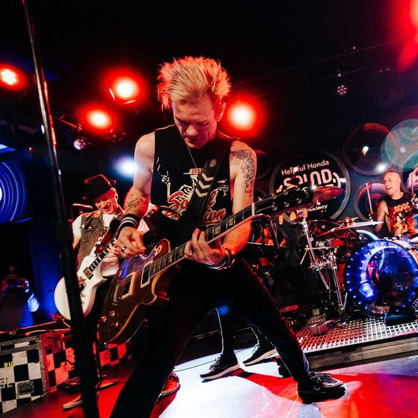 Sum 41 live in the Helpful Honda Sound Space at KROQ, Los Angeles, CA, USA