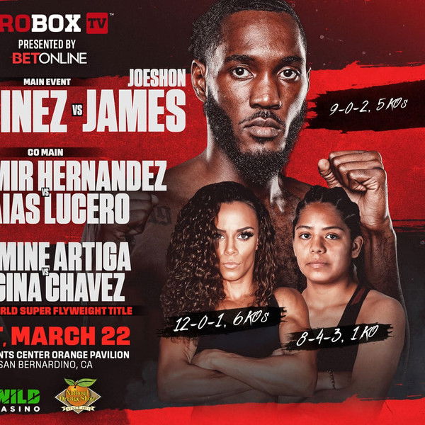 Lester Martinez vs. Joeshon James