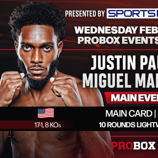 Justin Pauldo vs. Miguel Madueno