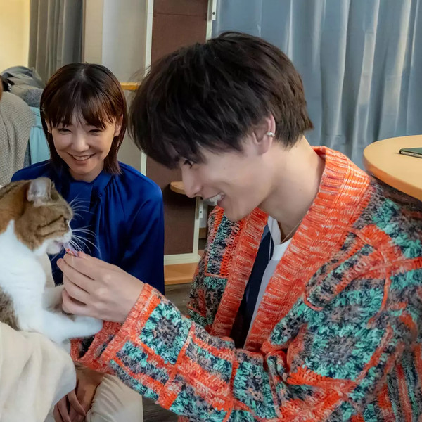 Crescent Moon and Cats