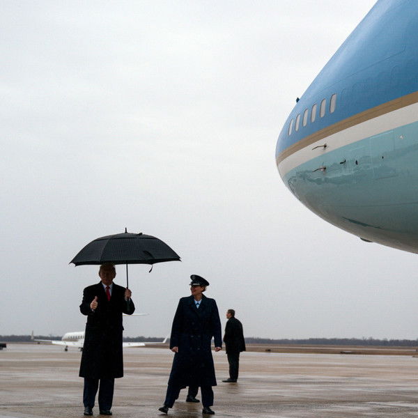 Aboard Air Force One