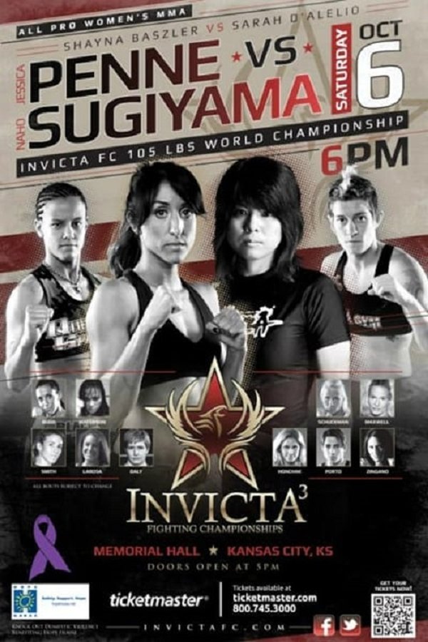 Invicta FC 3: Penne Vs. Sugiyama