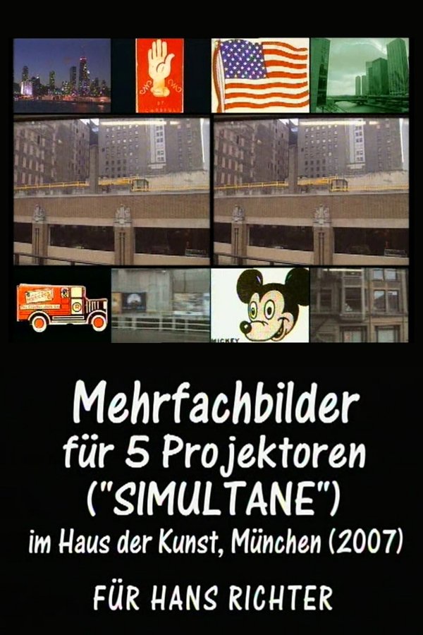 Mehrfachbilder Für 5 Projektoren