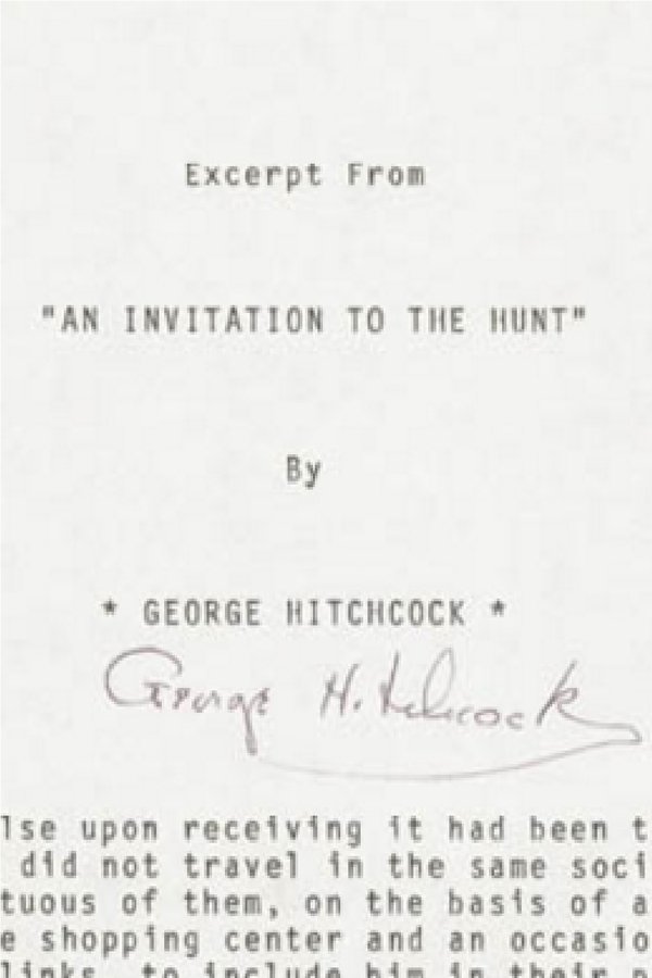 Une Invitation à La Chasse