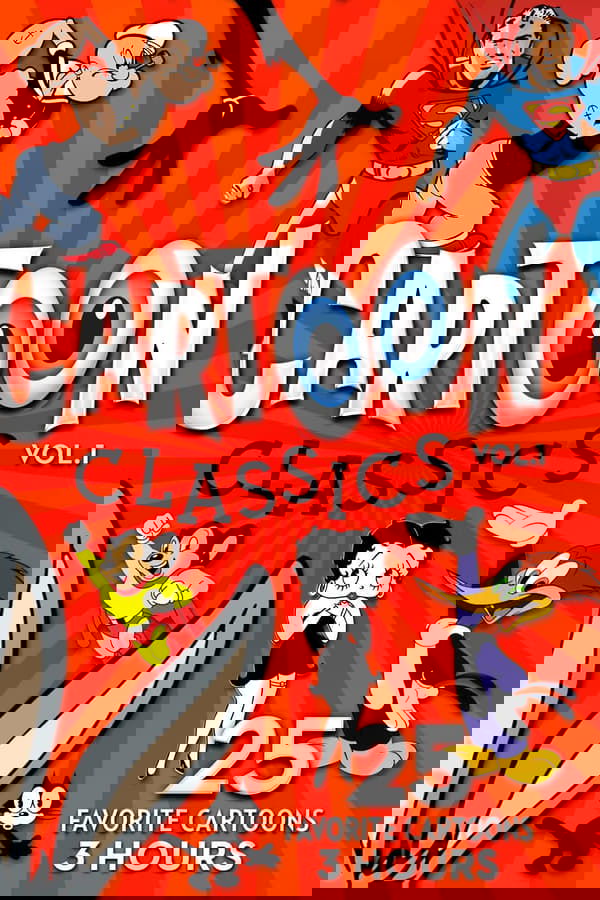 Cartoon Classics - Vol. 1: 25 Favorite Cartoons - 3 Hours