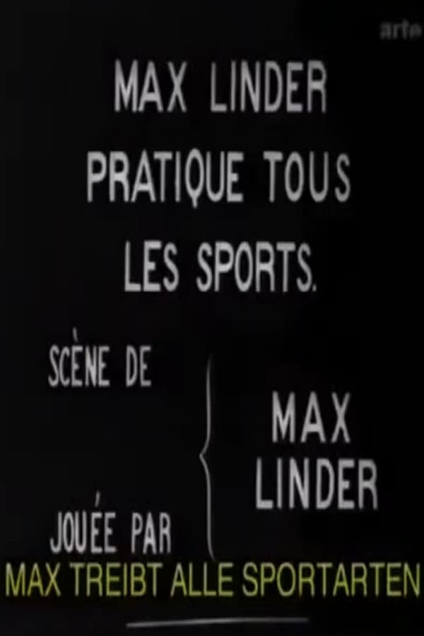 Max Linder Pratique Tous Les Sports