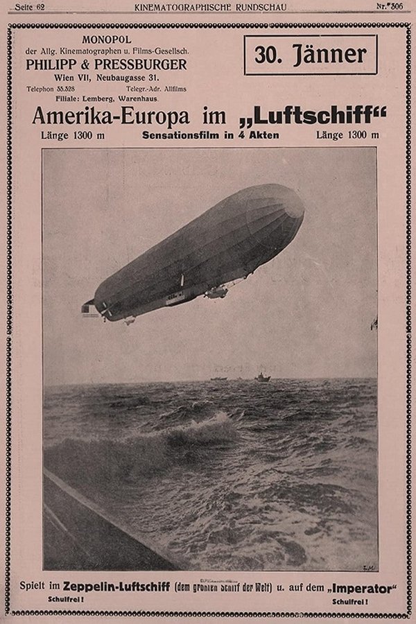 Amerika - Europa Im Luftschiff