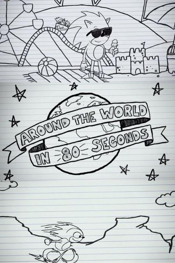 Sonic The Hedgehog - Around The World In 80 Seconds