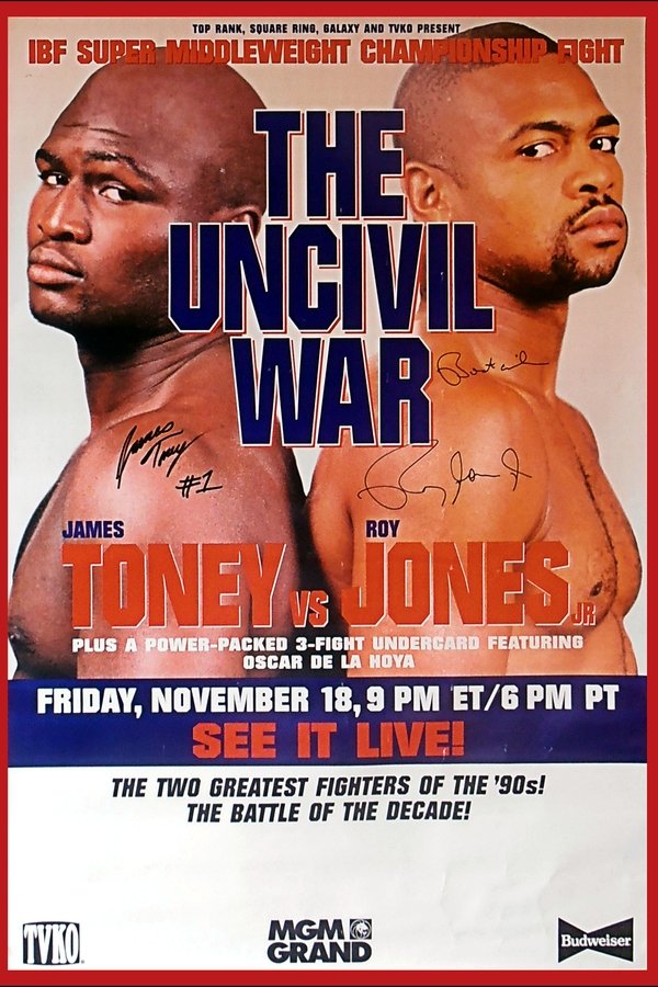James Toney Vs. Roy Jones Jr