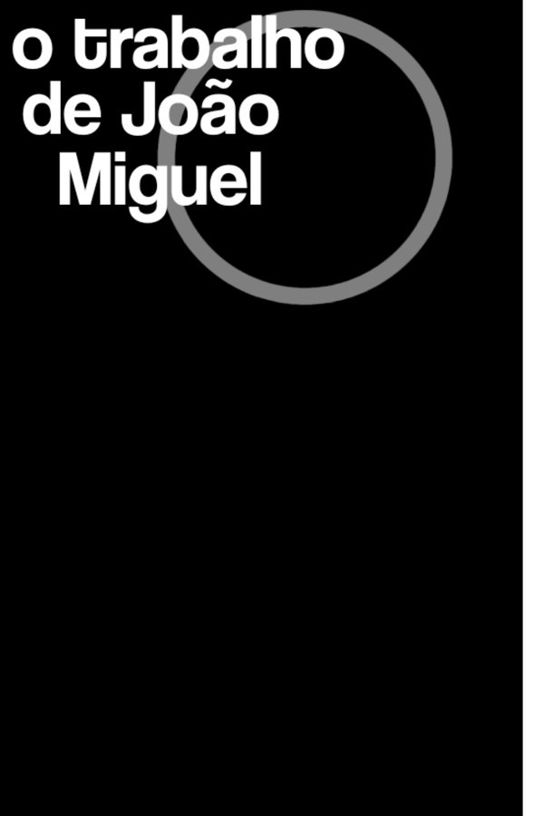 O Trabalho De João Miguel