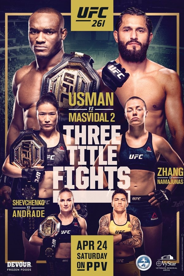 UFC 261: Usman Vs. Masvidal 2