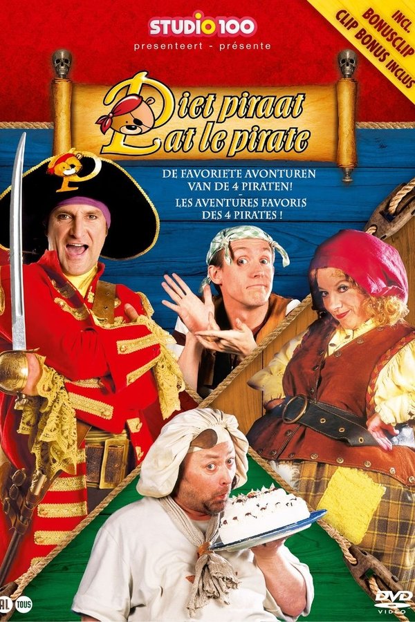Piet Piraat - De Favoriete Avonturen Van De 4 Piraten!
