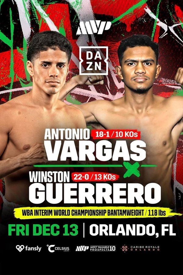 Antonio Vargas Vs. Winston Guerrero