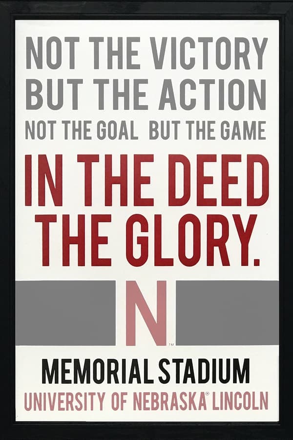 In The Deed The Glory: Memorial Stadium