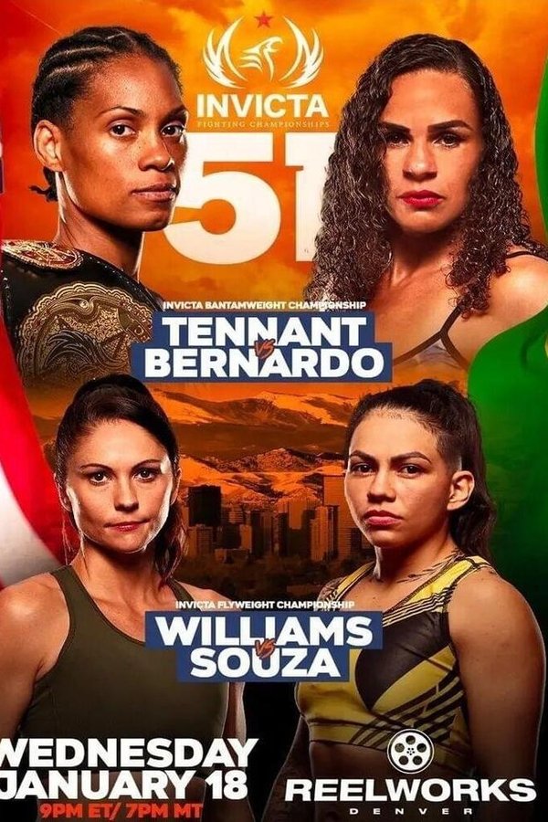 Invicta FC 51: Tennant Vs. Bernardo