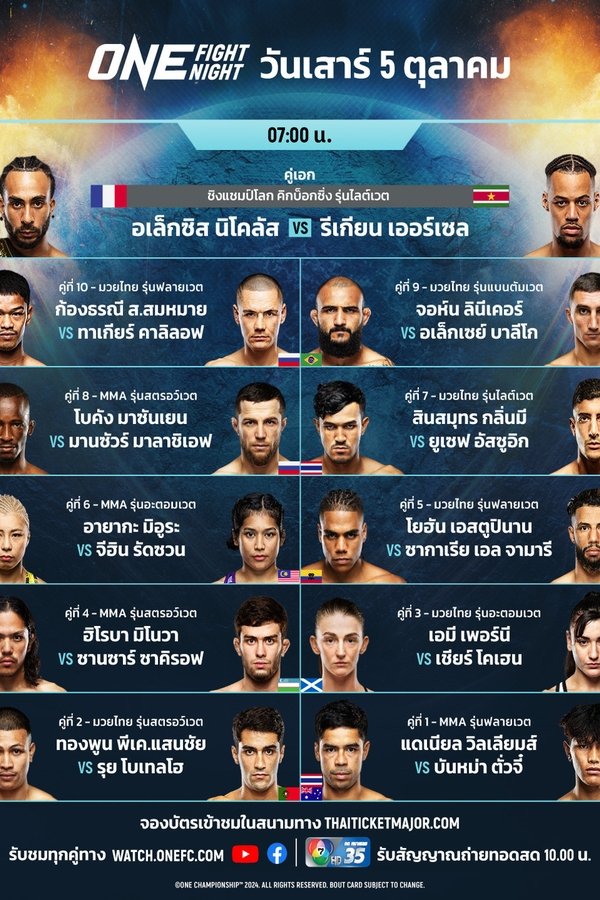 ONE Fight Night 25: Nicolas Vs. Eersel 2