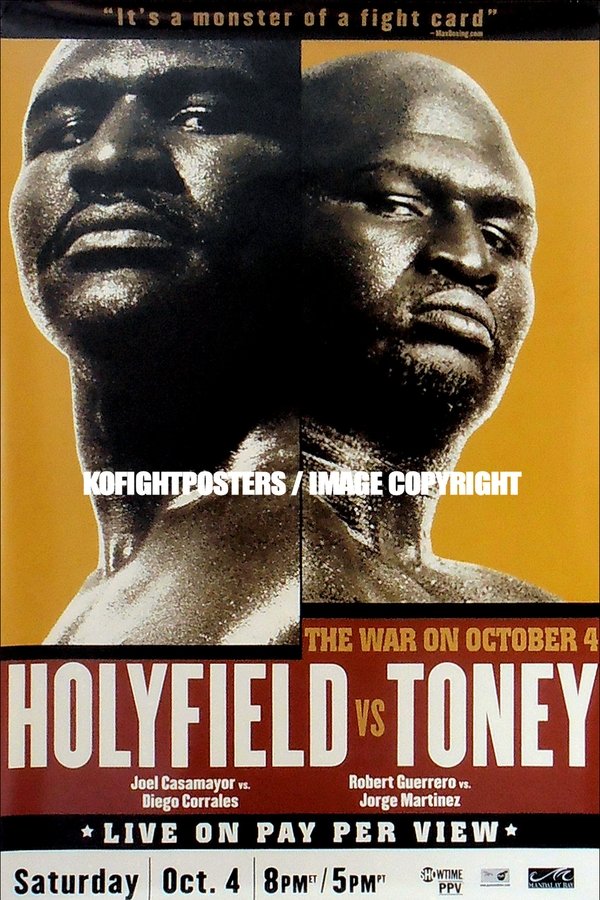 Evander Holyfield Vs. James Toney