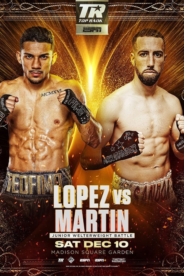 Teofimo Lopez Vs. Sandor Martin