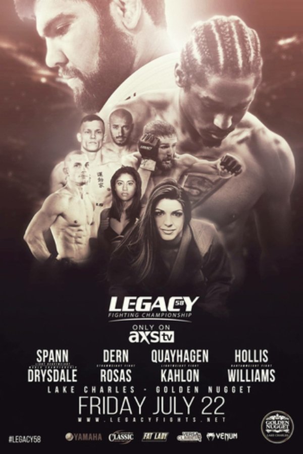 Legacy Fighting Championship 58: Spann Vs. Drysdale