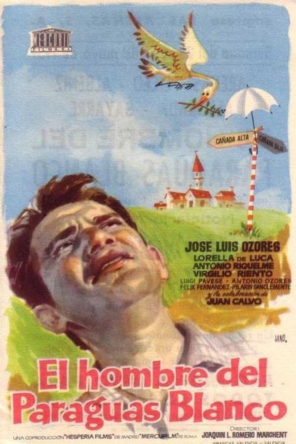 El Hombre Del Paraguas Blanco