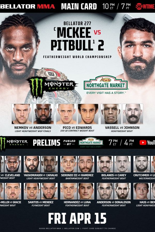 Bellator 277: McKee Vs. Pitbull 2