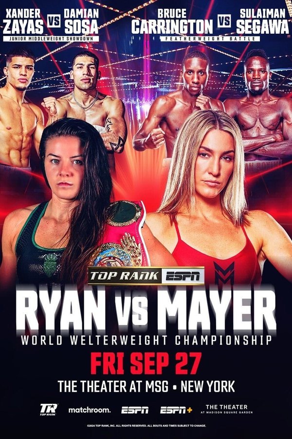 Sandy Ryan Vs. Mikaela Mayer