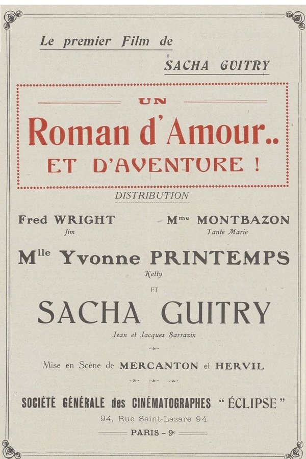 Un Roman D’amour Et D’aventures
