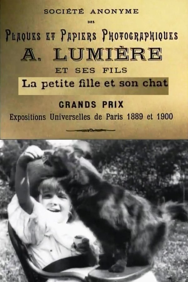 La Petite Fille Et Son Chat