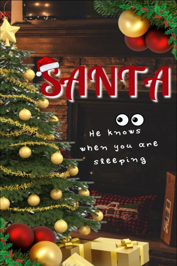 Santa: He Knows When You Are Sleeping