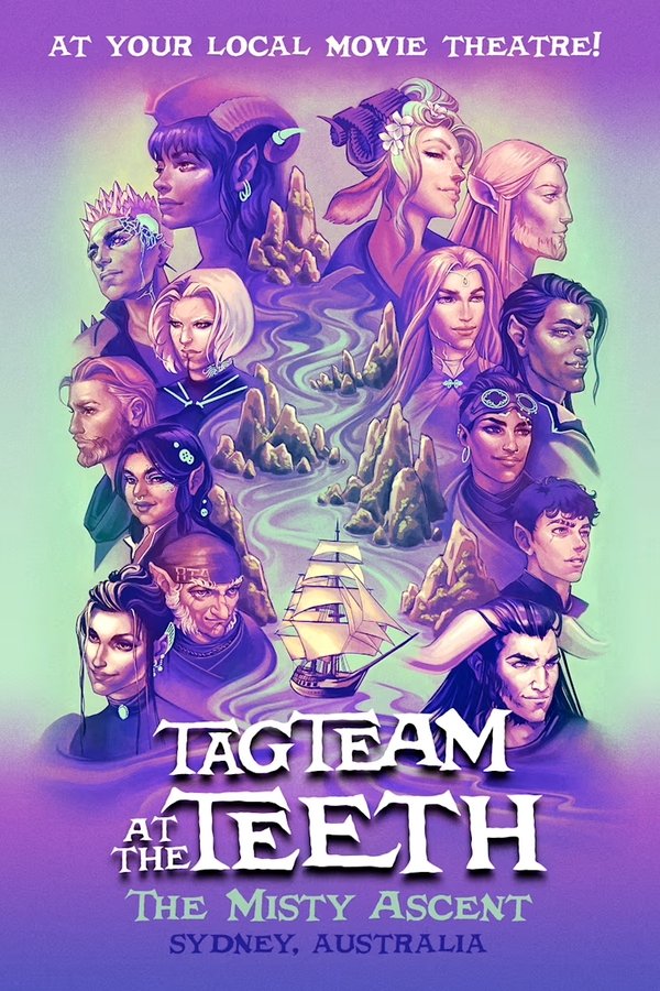 Critical Role Live: Tag Team At The Teeth – The Misty Ascent