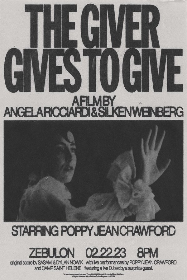 The Giver Gives To Give