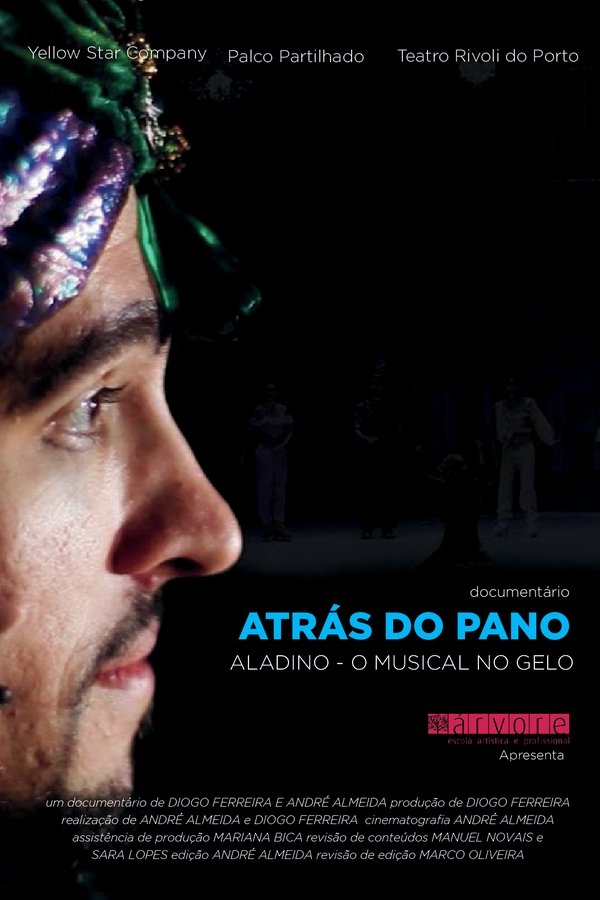 ATRÁS DO PANO - ALADINO O MUSICAL NO GELO