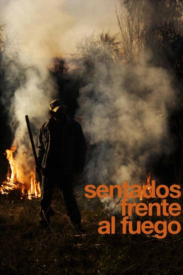 Sentados frente al fuego