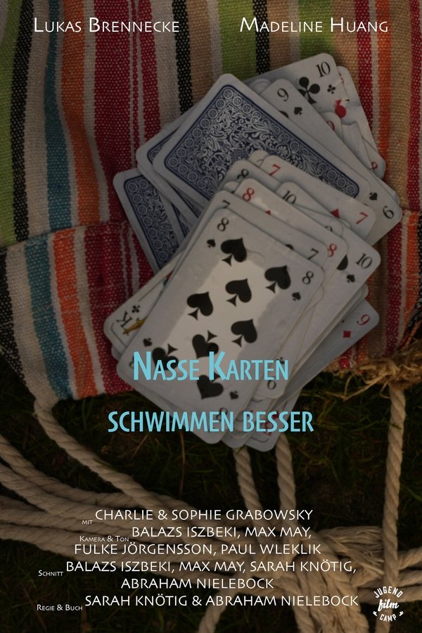 Nasse Karten Schwimmen Besser