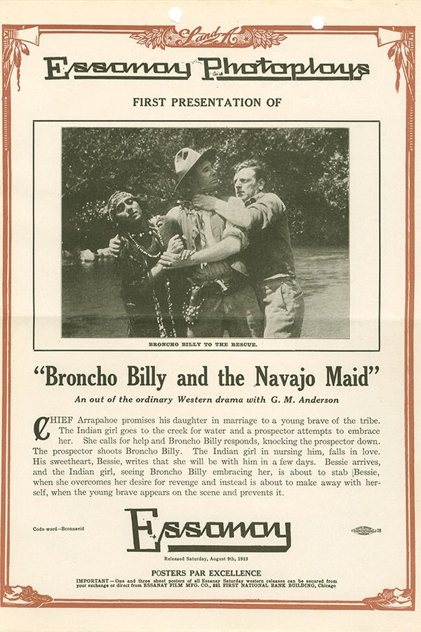 Broncho Billy And The Navajo Maid
