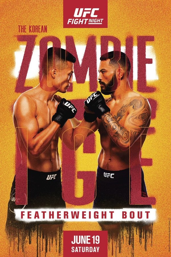 UFC On ESPN 25: Korean Zombie Vs Ige