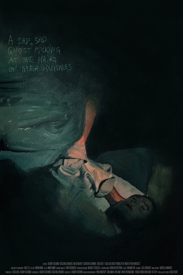 A Sad, Sad Ghost Picking At The Hairs Of Their Knuckles