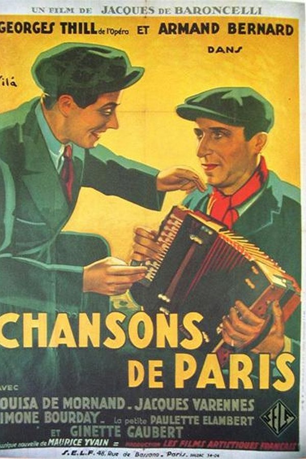 Chansons De Paris