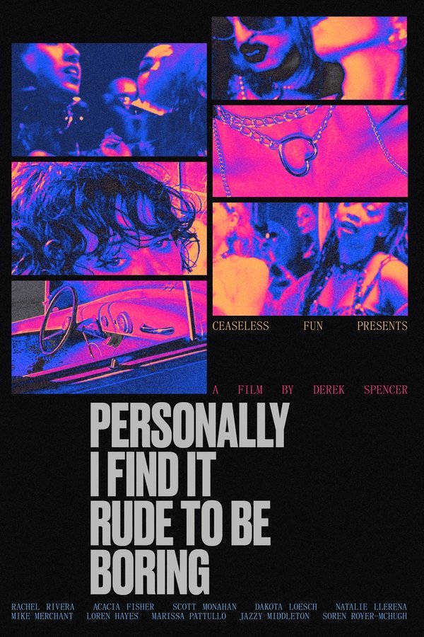 Personally I Find It Rude To Be Boring