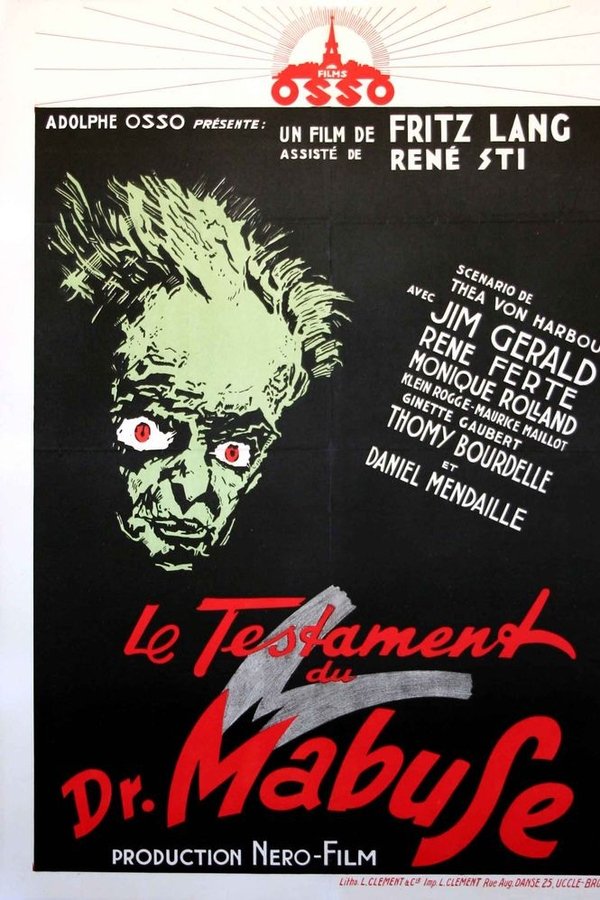 Le Testament Du Docteur Mabuse