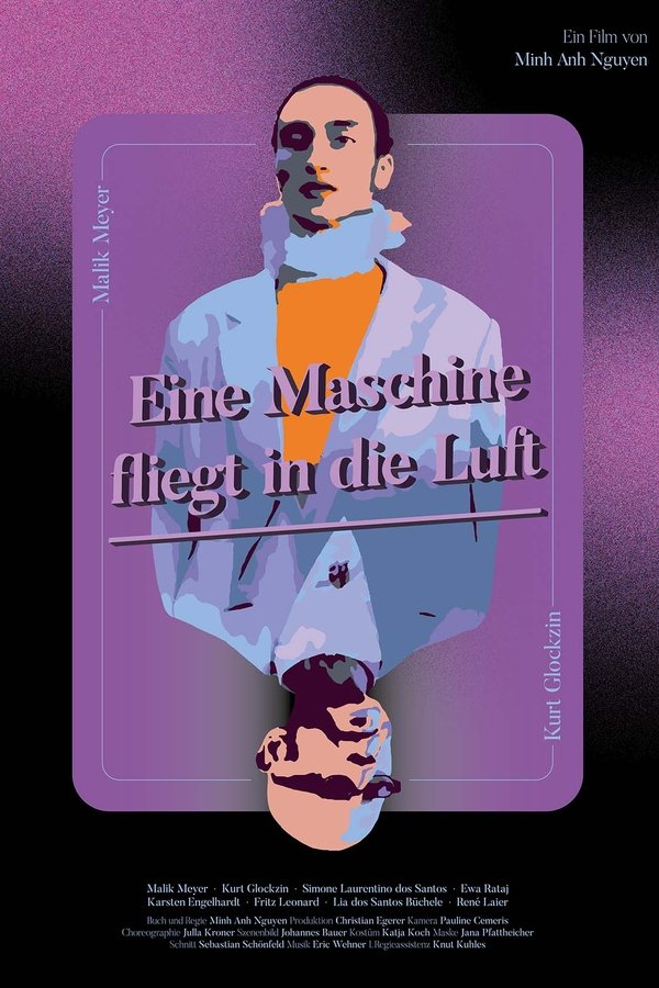 Eine Maschine Fliegt In Die Luft